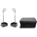 Prompter People StagePro Presidential 17" High-Bright Teleprompter with Hard Case (Pair)