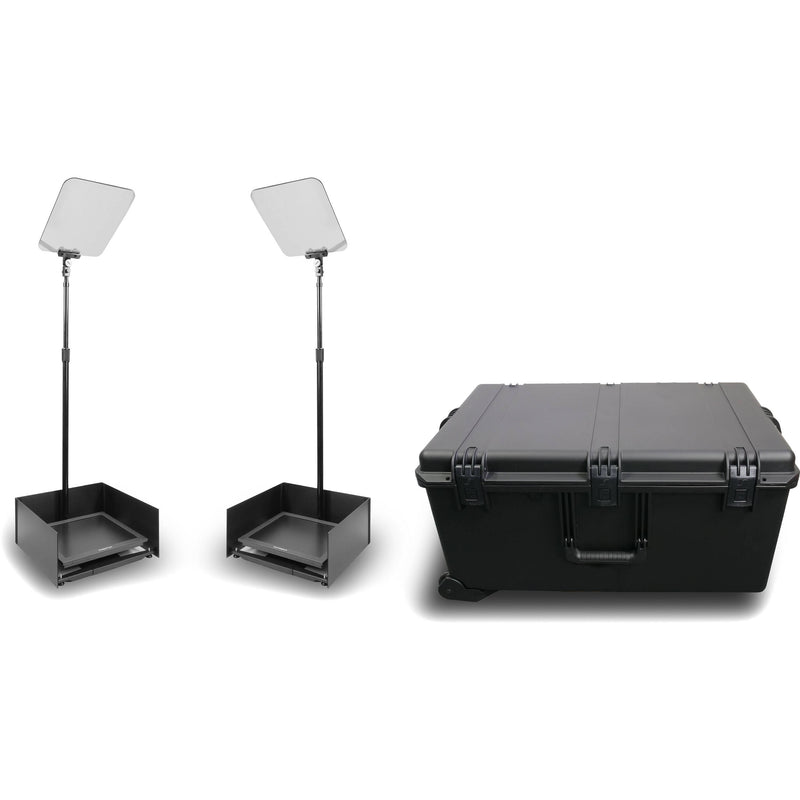 Prompter People StagePro Presidential 17" Teleprompter with Hard Case (Pair)