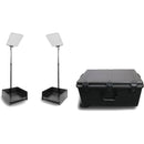 Prompter People StagePro Presidential 19" High-Brigt Teleprompter with Hard Case (Pair)