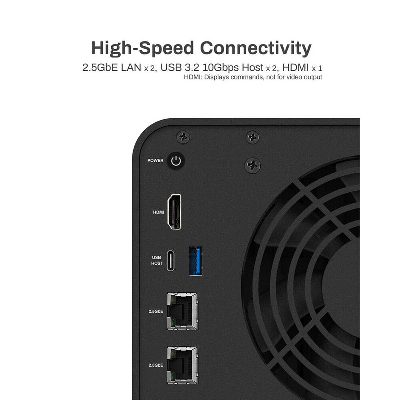 TerraMaster F4-424 4-Bay NAS Enclosure