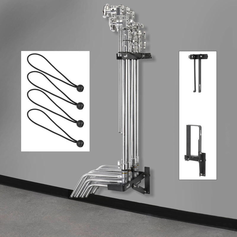 Impact Folding Wall/Door Rack for C-Stands