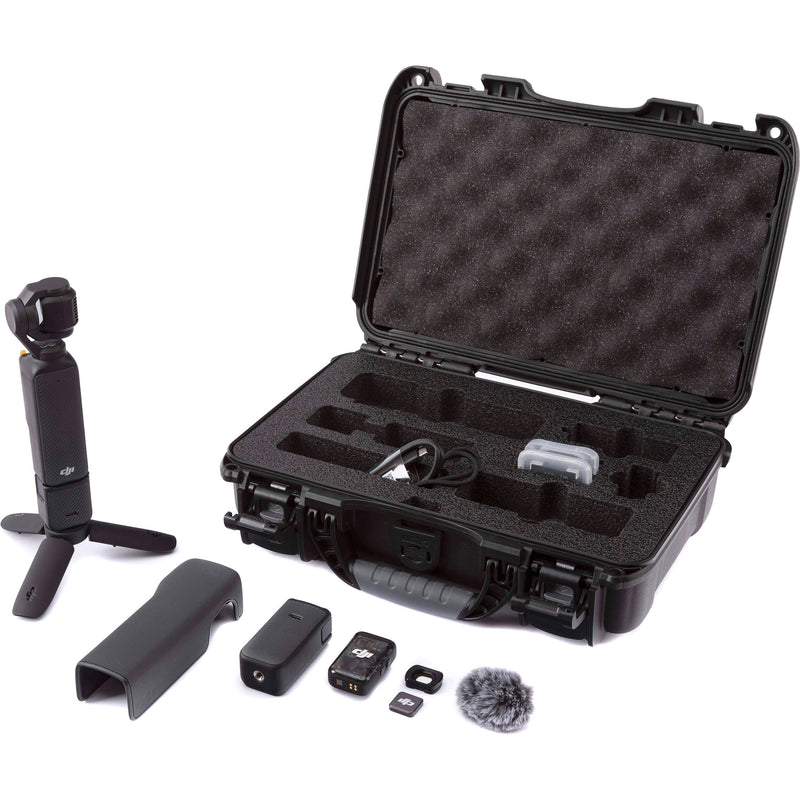 Nanuk 909 Hard Case with Foam Insert for DJI Osmo Pocket 3 (Graphite, 4.8L)