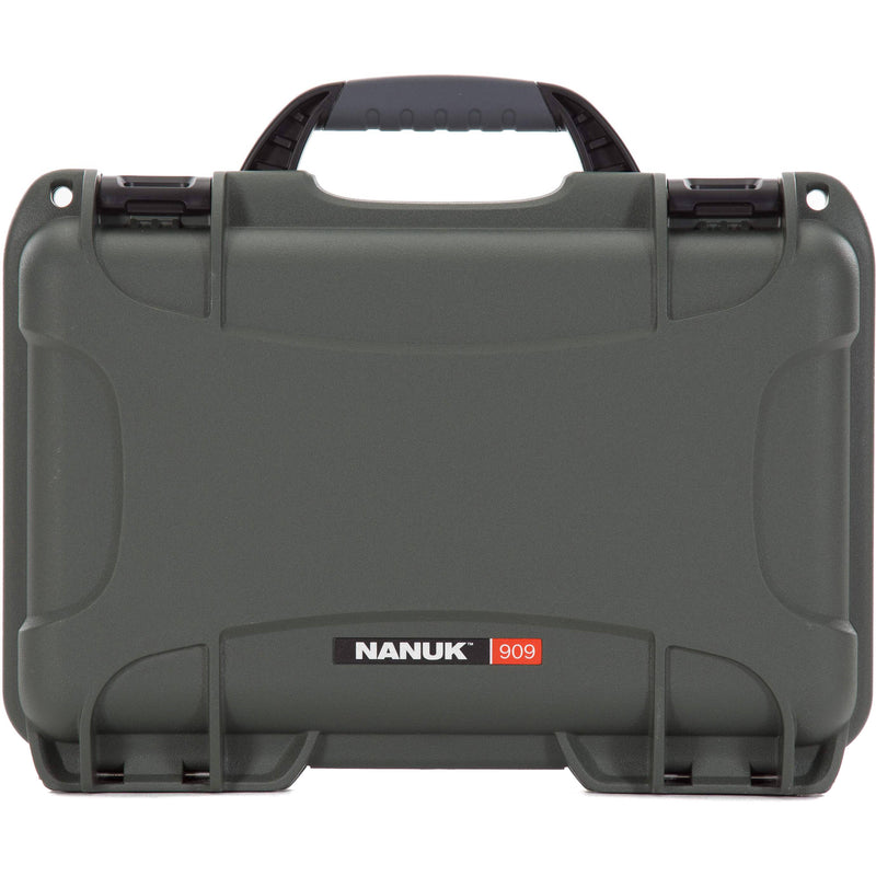 Nanuk 909 Hard Case with Foam Insert for DJI Osmo Pocket 3 (Olive, 4.8L)