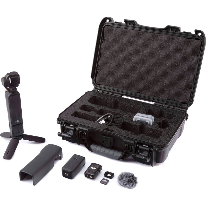 Nanuk 909 Hard Case with Foam Insert for DJI Osmo Pocket 3 (Olive, 4.8L)