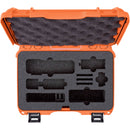 Nanuk 909 Hard Case with Foam Insert for DJI Osmo Pocket 3 (Orange, 4.8L)