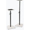 On-Stage Wood Studio Monitor Stands (White, Pair)