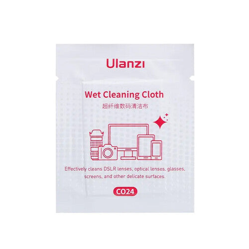 Ulanzi CO25 High-Density Fiber Lens Cleaning Cloth (50-Pack)