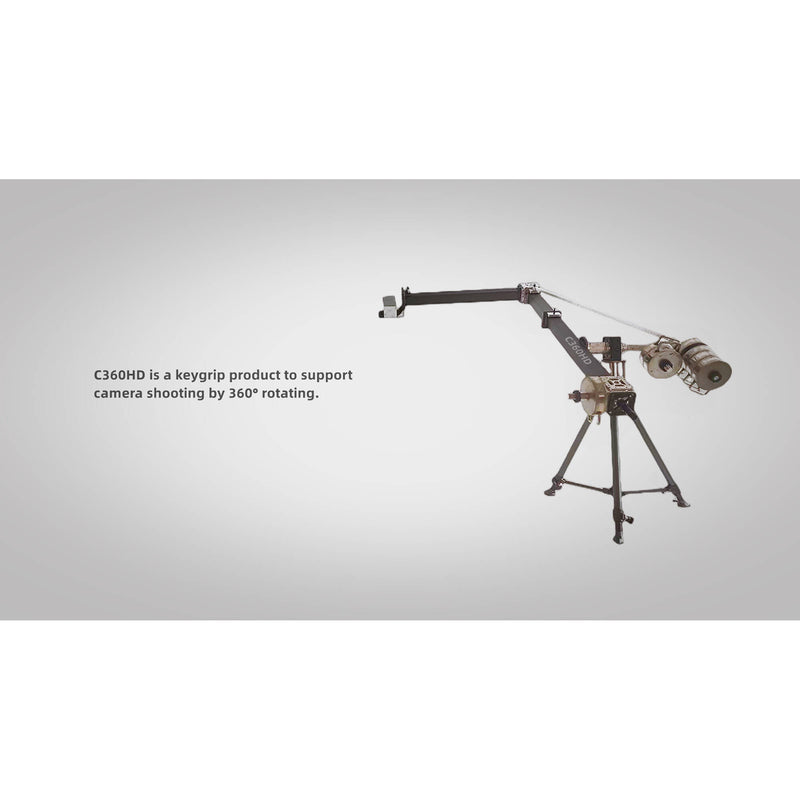 CineGearFactory C360HD-15 Heavy-Duty Rotating Rig with Case (4.9')