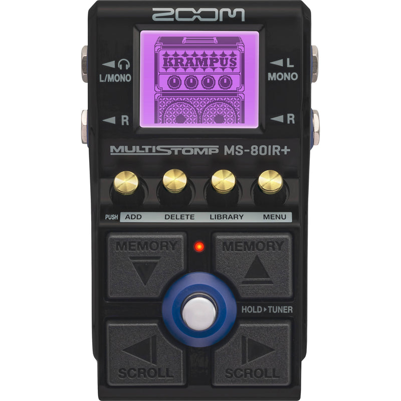 Zoom MS-80IR+ Multistomp Amplifier Modeling Pedal