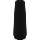 Radius Shotgun Microphone Foam Windscreen for 0.74 to 0.86" Diameter Microphones (Black, 4.7")