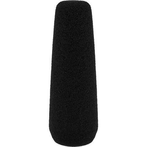 Radius Shotgun Microphone Foam Windscreen for 0.74 to 0.86" Diameter Microphones (Black, 4.7")