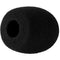 Radius Shotgun Microphone Foam Windscreen for 0.74 to 0.86" Diameter Microphones (Black, 1.9")