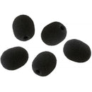 Radius Lavalier Mic Foam Windscreen (Black, 5-Pack)