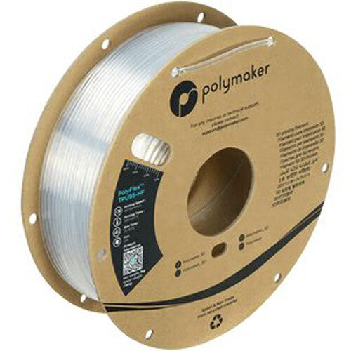 Polymaker 2.85mm PolyFlex TPU95-HF Filament (1kg, Clear)