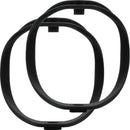 Radius Shockmount Hoops for RAD-2 (Black, Standard Firmness, Pair)