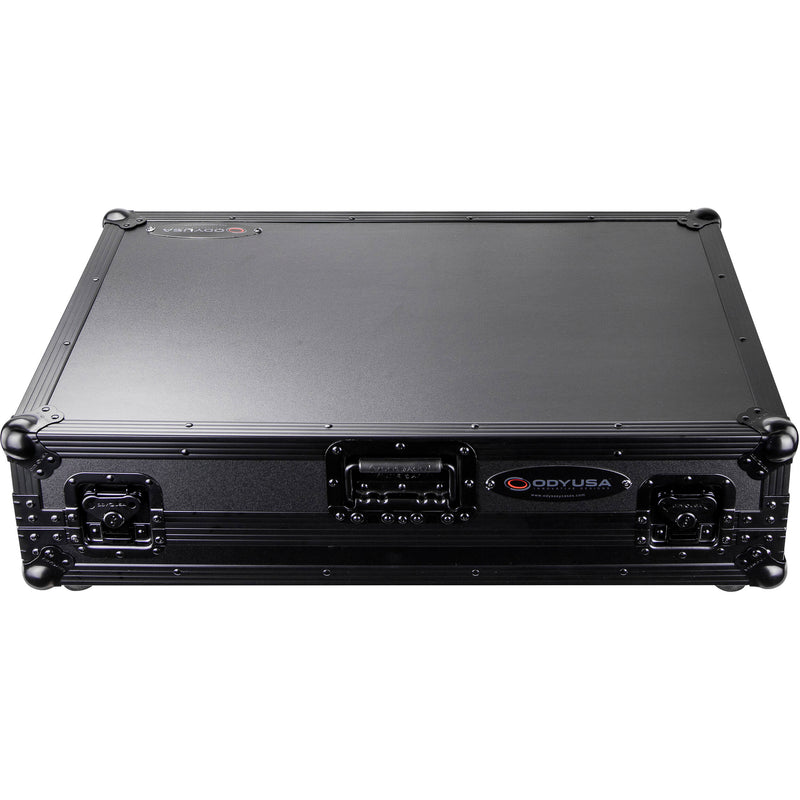 Odyssey Black Label Flight Case with Angle Glide Platform for Reloop Mixon 8 Pro DJ Controller