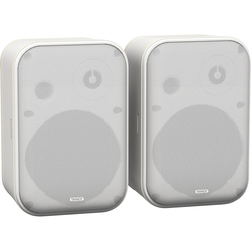 Tannoy VMS 1-WH Passive 100W 2-Way 5" Compact Monitor Speakers (White, Pair)