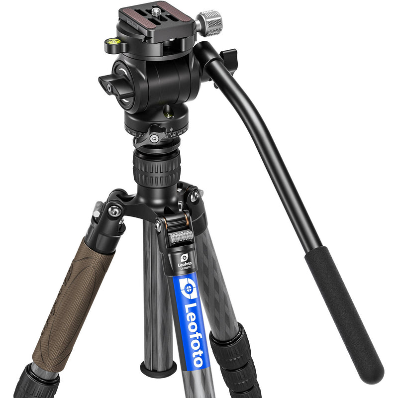 Leofoto LX-225CT Urban Series Travel Tripod with BV-1 Fluid Head