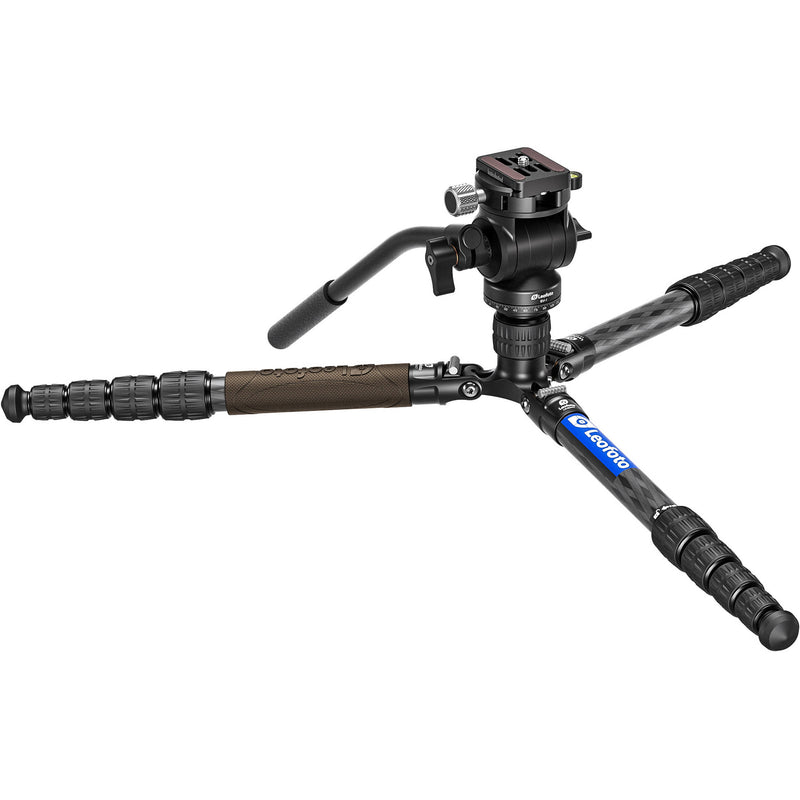 Leofoto LX-225CT Urban Series Travel Tripod with BV-1 Fluid Head