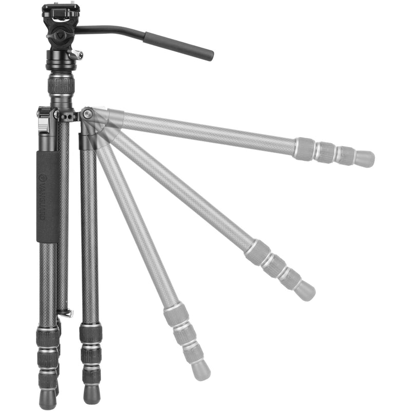 Vanguard Vesta GO 234CV10 Carbon Fiber Tripod with VEO PV-10 Video Head