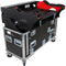 ProX ZCASE Flip-Ready Hydraulic Lift Console Case with 2 RU Rack for Allen and Heath Avantis