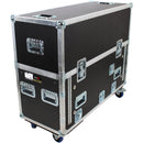 ProX ZCASE Flip-Ready Hydraulic Lift Console Case with 2 RU Rack for Allen and Heath Avantis