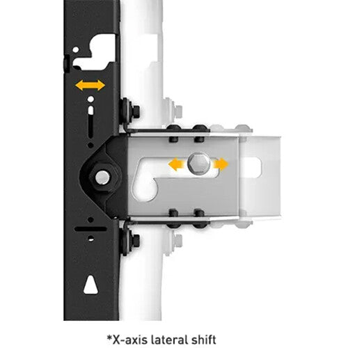 Chief TiLED Middle dvLED Wall Mount for LG LSCB Ulra Slim Series Displays (3 x DisplayTall)