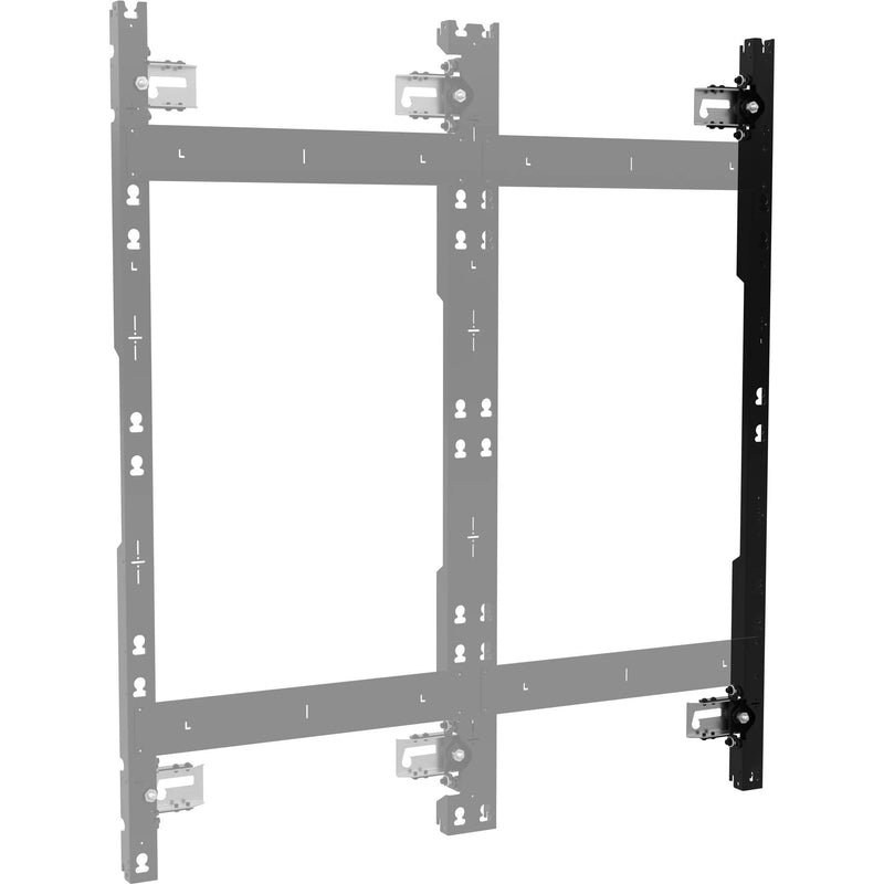 Chief TiLED Right dvLED Wall Mount for LG LSBB Ultra Slim Series Displays (Four Displays Tall)