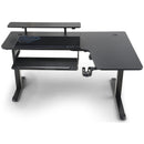 Eureka L-Shaped Standing Desk (Right, Black)