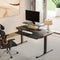 Eureka L-Shaped Standing Desk (Right, Black)