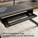 Eureka L-Shaped Standing Desk (Right, Black)