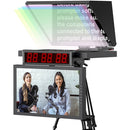 Desview DT24-M Dual-Screen HDMI/3G-SDI High-Bright Teleprompter (24")