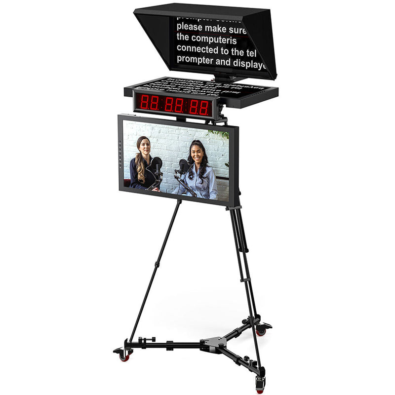 Desview DT24-M Dual-Screen HDMI/3G-SDI High-Bright Teleprompter (24")