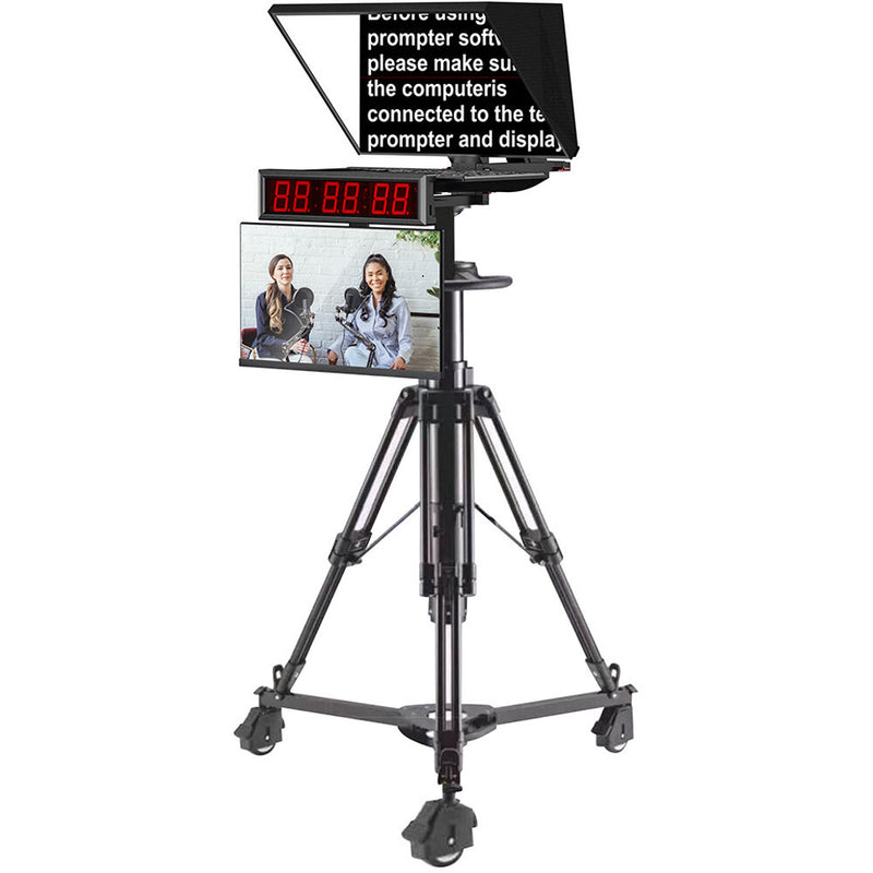 Desview DT24-M Dual-Screen HDMI/3G-SDI High-Bright Teleprompter (24")