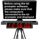 Desview DT24-MS Dual-Screen HDMI/3G-SDI Teleprompter with 24" High-Bright Monitors