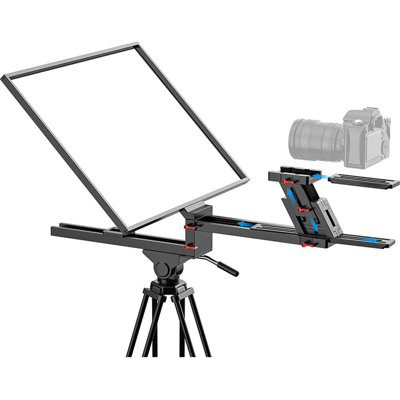 Desview DT24-MS Dual-Screen HDMI/3G-SDI Teleprompter with 24" High-Bright Monitors