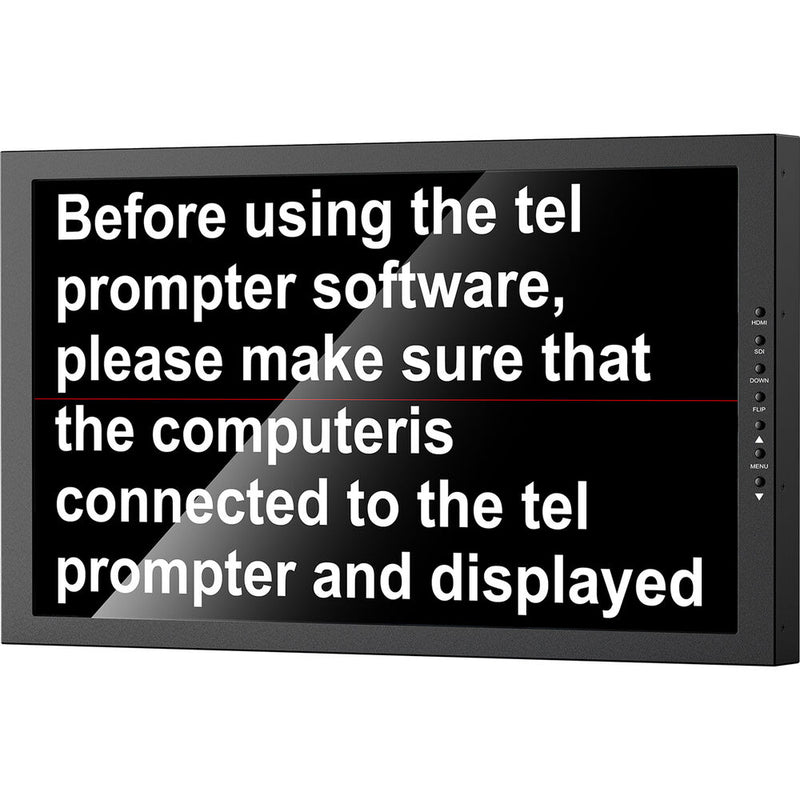 Desview DT24-MS Dual-Screen HDMI/3G-SDI Teleprompter with 24" High-Bright Monitors