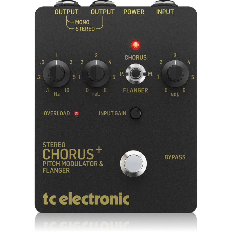 TC Electronic SCF Gold Analog Stereo Chorus/Flanger Pedal