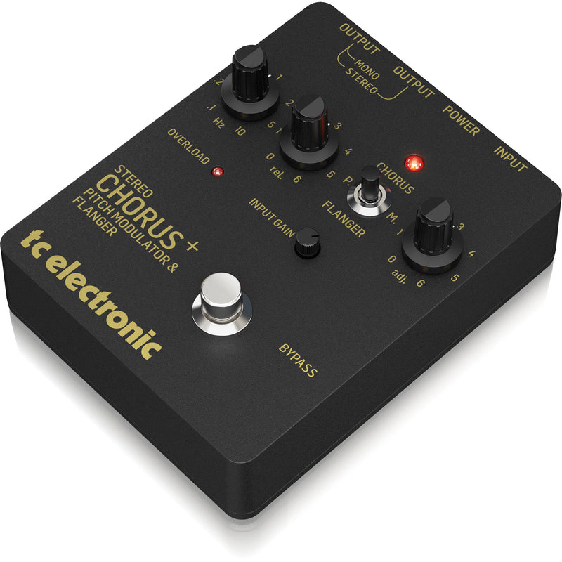 TC Electronic SCF Gold Analog Stereo Chorus/Flanger Pedal