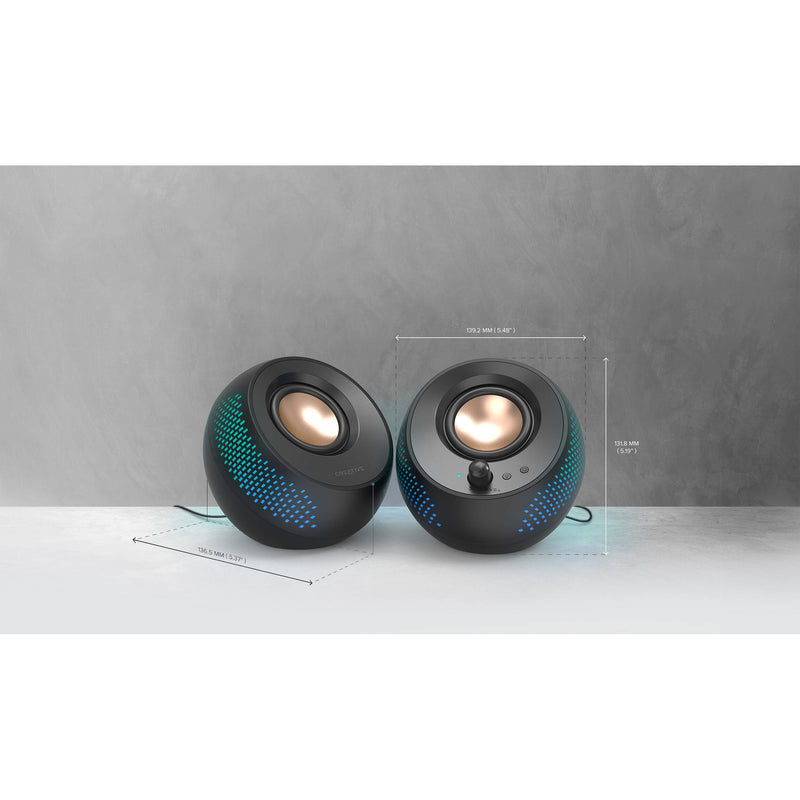 Creative Labs Pebble X 2.0 USB-C Desktop Speakers