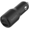 Belkin BoostCharge 42W USB-C + USB-A Car Charger