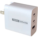 Tera Grand 65W GaN Two USB-C and One USB-A Wall Charger