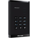 Istorage 1TB diskAshur3 USB 3.2 Gen 1 Encrypted Portable Hard Drive (Black)