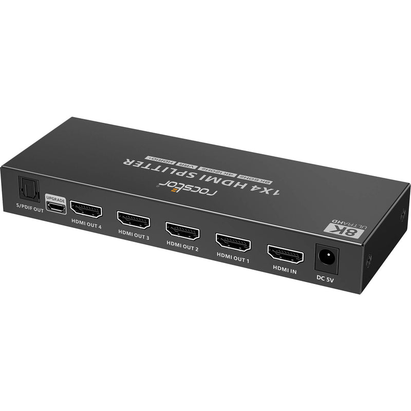 Rocstor TrueReach 1 x 4 8K60 HDMI Splitter