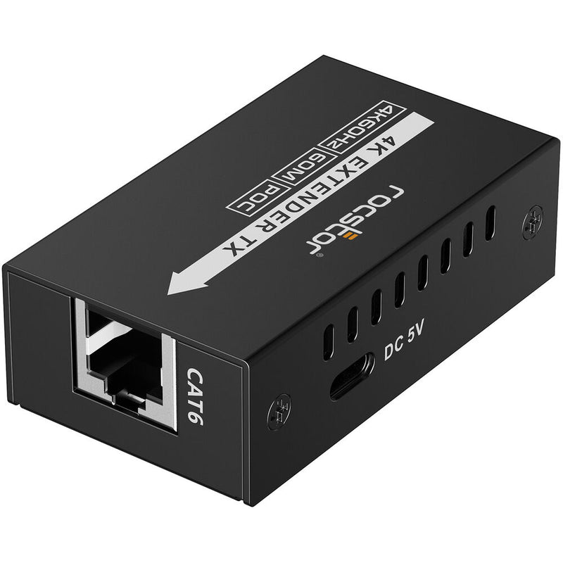 Rocstor TrueReach 4K60 HDMI over Cat 6/6A/7 Extender Kit (196')