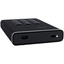 Istorage 2TB diskAshur3 USB 3.2 Gen 1 Encrypted Portable Hard Drive (Black)