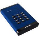 Istorage 2TB diskAshur3 USB 3.2 Gen 1 Encrypted Portable Hard Drive (Blue)