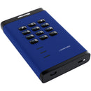 Istorage 2TB diskAshur3 USB 3.2 Gen 1 Encrypted Portable Hard Drive (Blue)