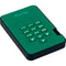 Istorage 2TB diskAshur3 USB 3.2 Gen 1 Encrypted Portable SSD (Green)