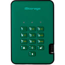 Istorage 512GB diskAshur3 USB 3.2 Gen 1 Encrypted Portable SSD (Green)